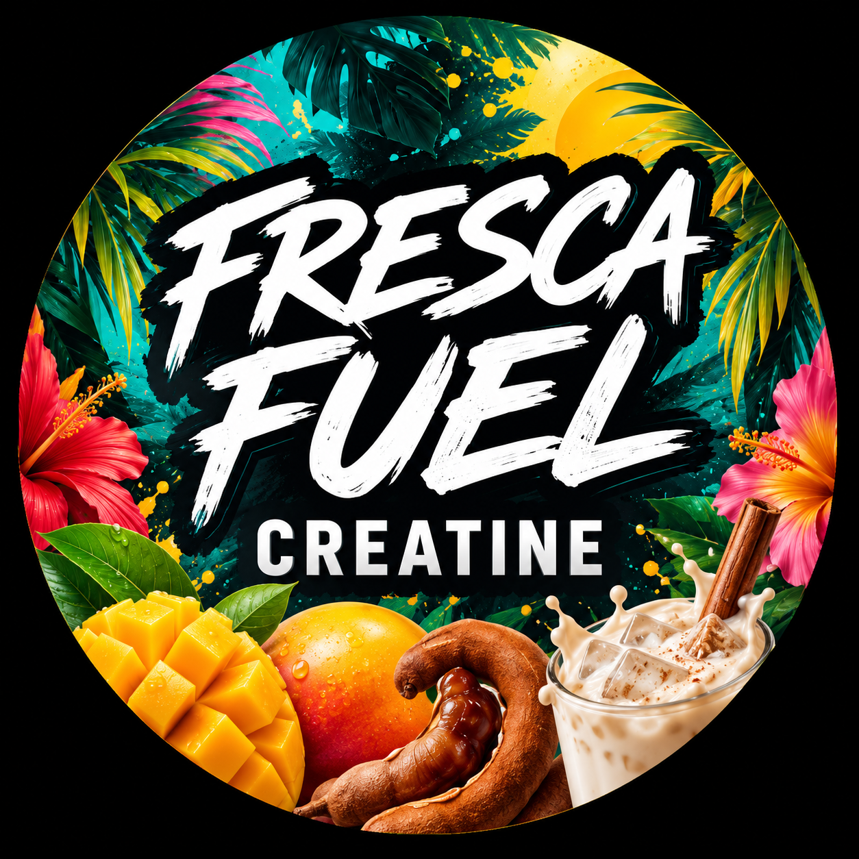 Fresca Fuel creatine logo